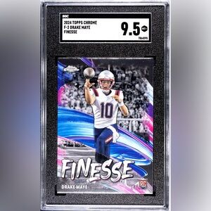 Graded! (3) Drake Maye Panini Rookie Cards!